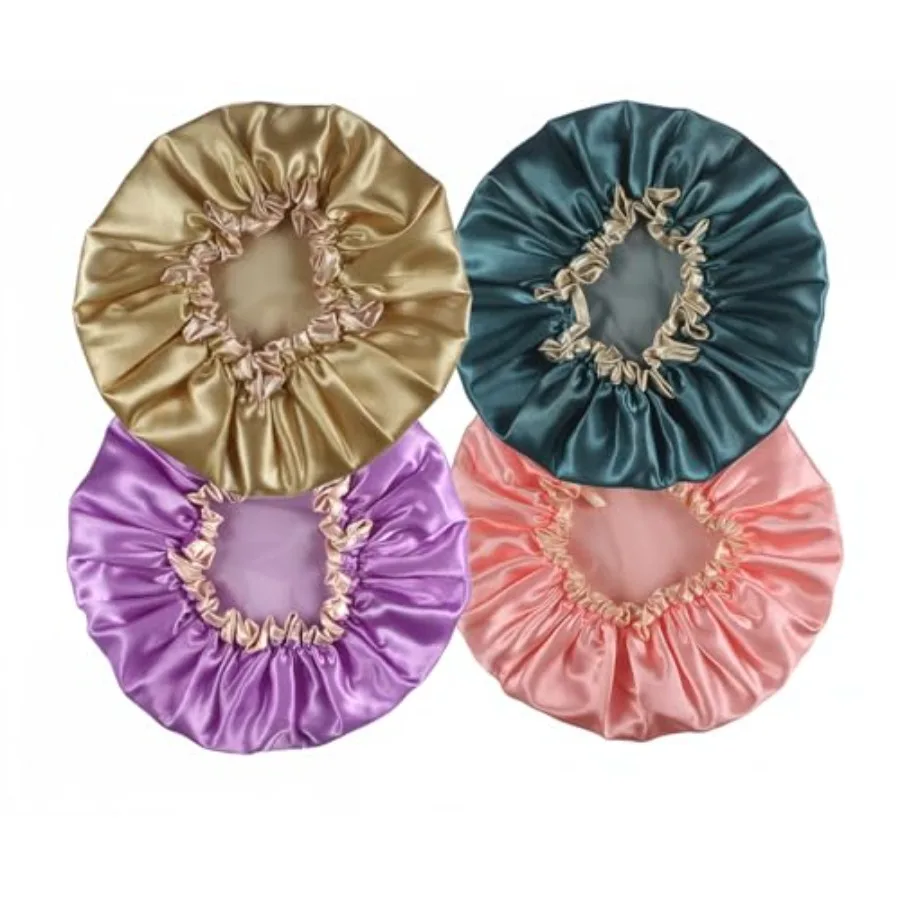 4 Pack Bright Colored EVA Shower Caps, Double Layer Waterproof, Reusable and Durable, Premium Hair Protection, Shower Cap for W
4 Pack Bright Colored EVA Shower Caps, Double Layer Waterproof, Reusable and Durable, Premium Hair Protection, Shower Cap for W