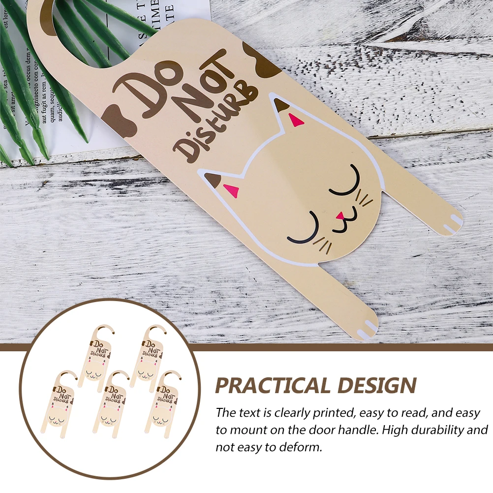 5 Pcs Hanger Tag Do Doorknob Hangers Not Disturb Sign Hotel Office Plastic Unique Design Long Life Desk Organizer
5 Pcs Hanger Tag Do Doorknob Hangers Not Disturb Sign Hotel Office Plastic Unique Design Long Life Desk Organizer