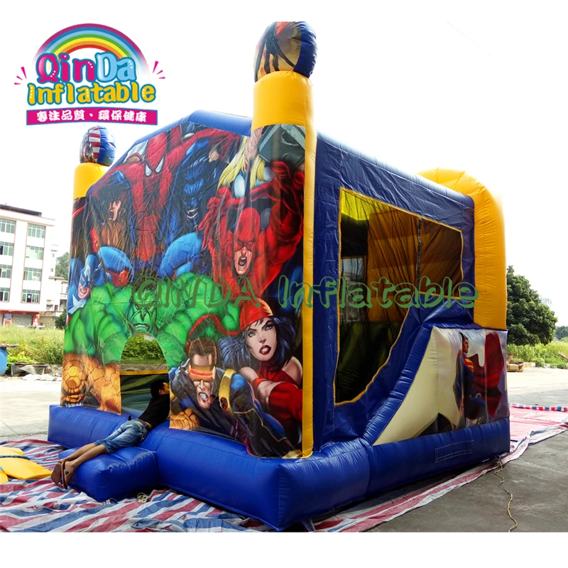 Inflatable Customizable Pvc Tarpaulin Material Bounce Houses PVC Fabric Bouncy Castle Prices Commercial Bouncer Slide
Inflatable Customizable Pvc Tarpaulin Material Bounce Houses PVC Fabric Bouncy Castle Prices Commercial Bouncer Slide