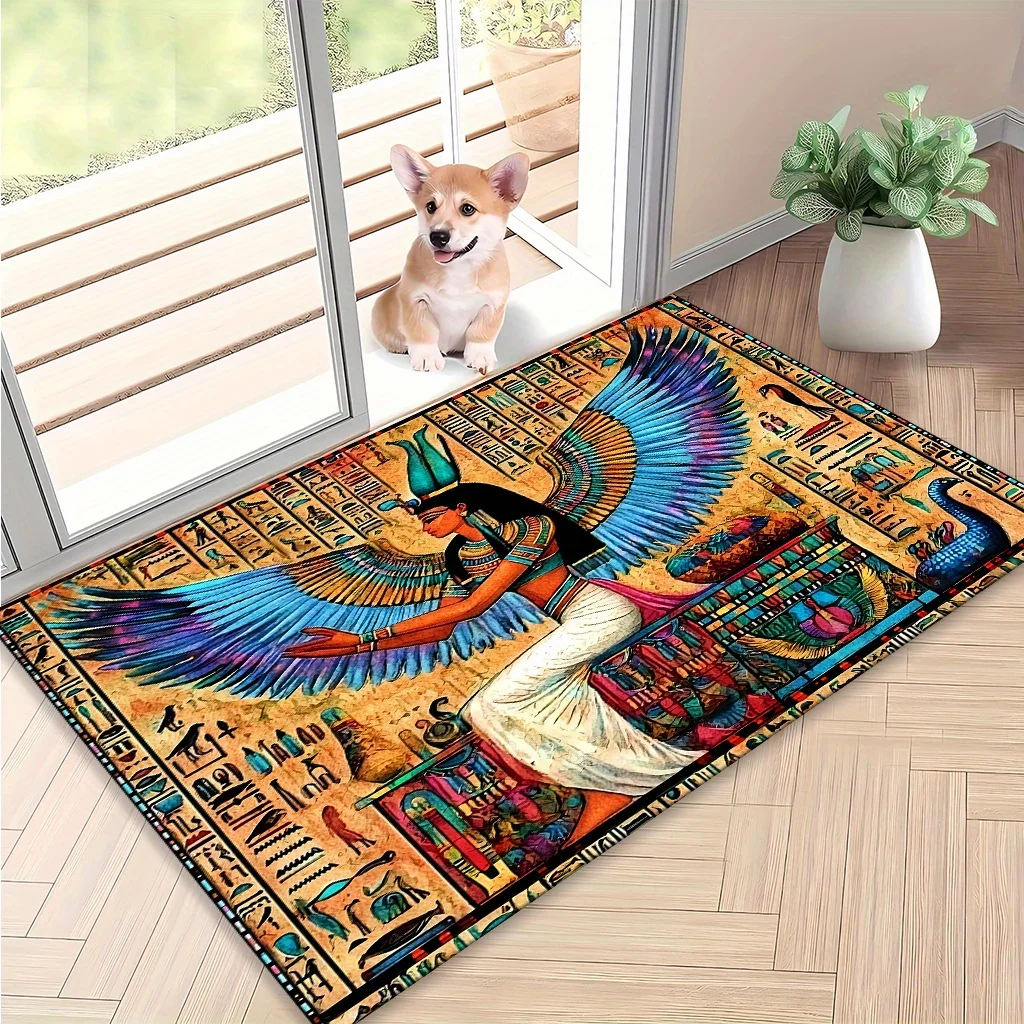 Flannel Egyptian Goddess Print Rug Durable Living Room Carpet Non Slip Floor Mat Home Decor Soft Absorbent Area Rug Long Tail
Flannel Egyptian Goddess Print Rug Durable Living Room Carpet Non Slip Floor Mat Home Decor Soft Absorbent Area Rug Long Tail