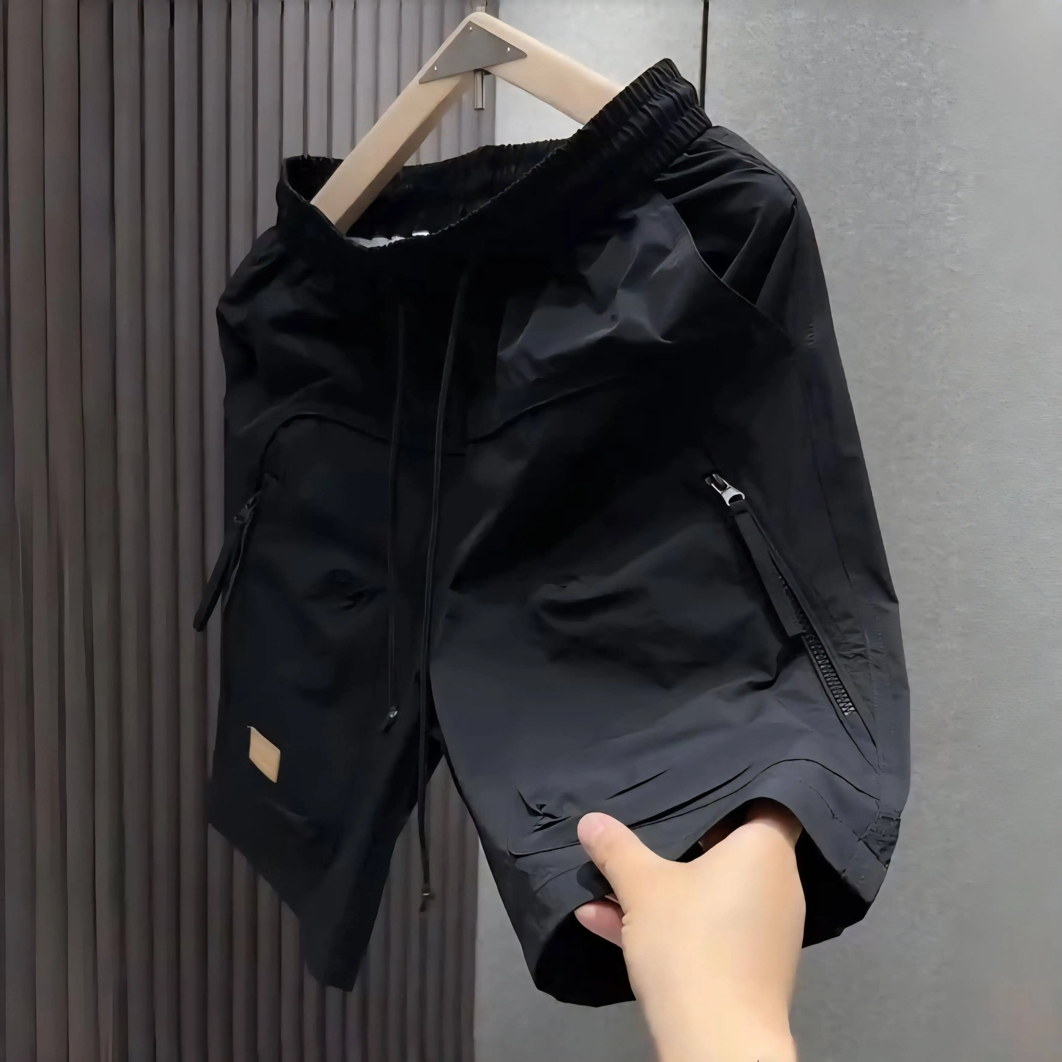 Men's Casual Quick Dry Thin Sport Shorts Summer Workwear Loose Five-Pocket Shorts Comfortable Breathable Polyester Fiber
Men's Casual Quick Dry Thin Sport Shorts Summer Workwear Loose Five-Pocket Shorts Comfortable Breathable Polyester Fiber