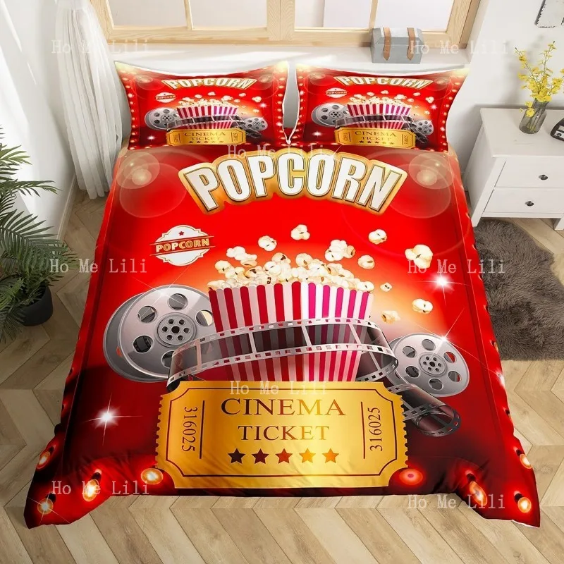 Popcorn Full Size Time Bedding For Kids Toddler Theater Movie Night Bedspread Ultra Soft Room Decor Lightweight Duvet Cover
Popcorn Full Size Time Bedding For Kids Toddler Theater Movie Night Bedspread Ultra Soft Room Decor Lightweight Duvet Cover