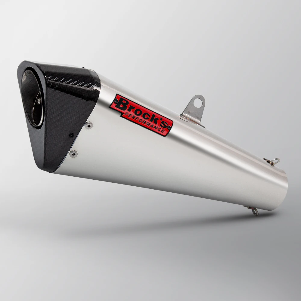 Universal 51MM 57MM 60MM motorcycle exhaust muffler with DB Killer escape tube For CB125R M1000R MT-07 CRF450R Panigale V4 RS660
Universal 51MM 57MM 60MM motorcycle exhaust muffler with DB Killer escape tube For CB125R M1000R MT-07 CRF450R Panigale V4 RS660