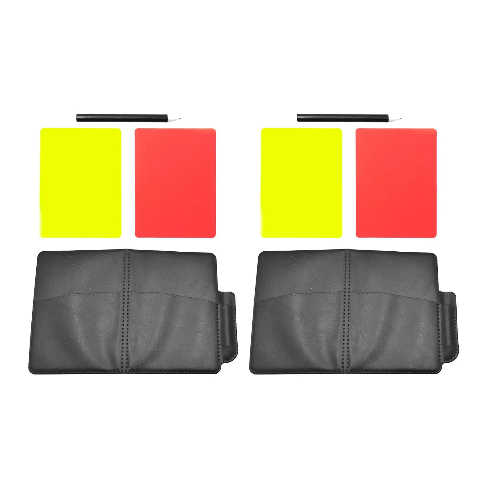 Soccer Referee Card Sets with Wallet Pencil Referee Cards for Basketball
Soccer Referee Card Sets with Wallet Pencil Referee Cards for Basketball