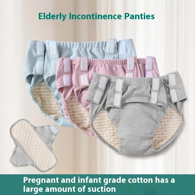 Elderly Incontinence Underwear Washable Leakproof Pants for Bedridden Seniors, Absorbent Adult Diapers Bedwetting Care
Elderly Incontinence Underwear Washable Leakproof Pants for Bedridden Seniors, Absorbent Adult Diapers Bedwetting Care