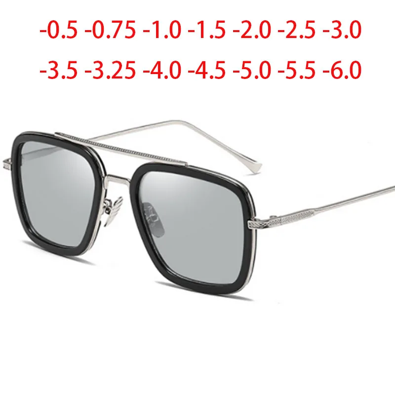 SPH -0.5 -0.75 -1.0 to -6 Fashion Metal Style For Women Sunglasses Men Square Brand Design Sun Glasses
SPH -0.5 -0.75 -1.0 to -6 Fashion Metal Style For Women Sunglasses Men Square Brand Design Sun Glasses