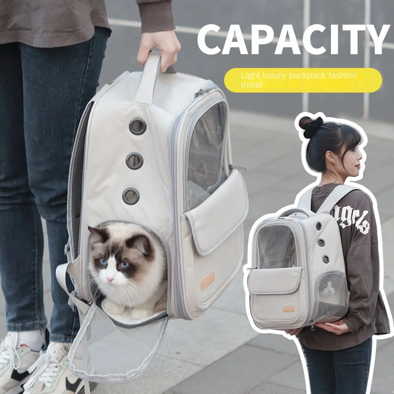 Pet Cat Backpack Go Out Portable School Bag Carrier Transparent Large Space Summer Foldable Supplies
Pet Cat Backpack Go Out Portable School Bag Carrier Transparent Large Space Summer Foldable Supplies