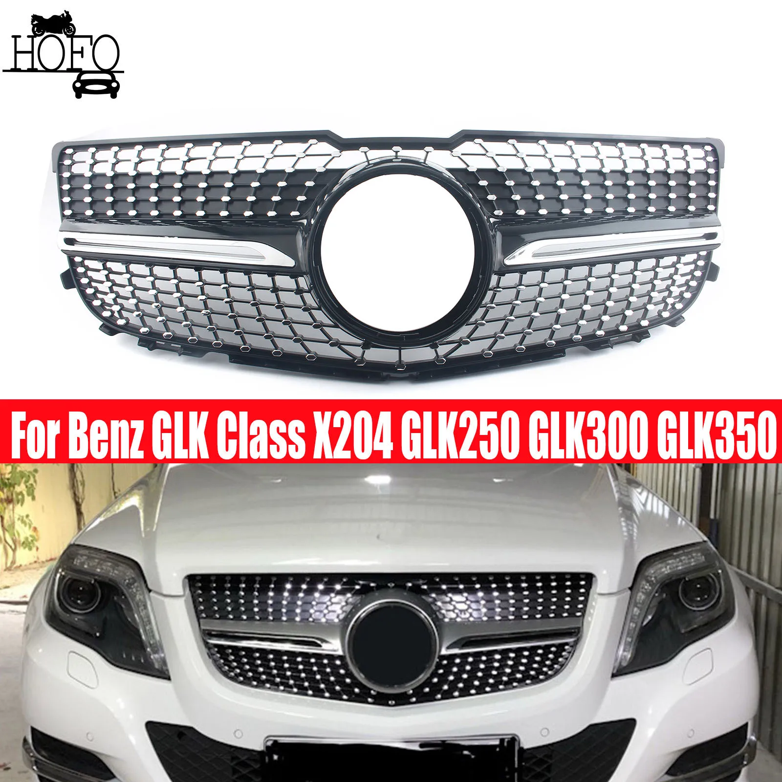 Car Front Radiator Grille Bumper Grill Middle Grid Inlet Mesh For Mercedes Benz GLK Class X204 GLK250 GLK300 GLK350 2013-2015
Car Front Radiator Grille Bumper Grill Middle Grid Inlet Mesh For Mercedes Benz GLK Class X204 GLK250 GLK300 GLK350 2013-2015