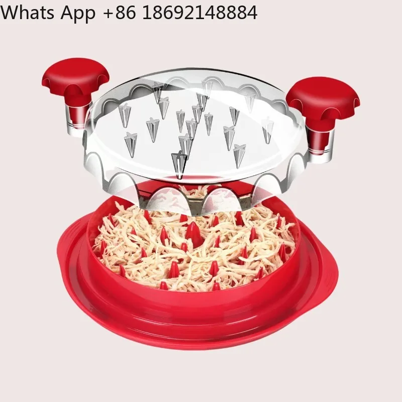 Chicken shredder, chicken miner, meat shredding, mincing machine auxiliary tools transparent cover
Chicken shredder, chicken miner, meat shredding, mincing machine auxiliary tools transparent cover