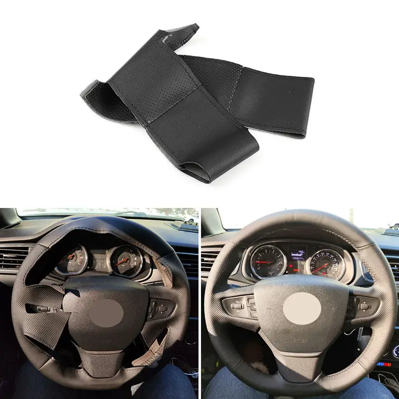 Car Interior Steering Wheel Microfiber Leather Cover Trim For Citroen C3-XR 2015-2019 Peugeot 408 2014-2019 Traveller 2016-2019
Car Interior Steering Wheel Microfiber Leather Cover Trim For Citroen C3-XR 2015-2019 Peugeot 408 2014-2019 Traveller 2016-2019