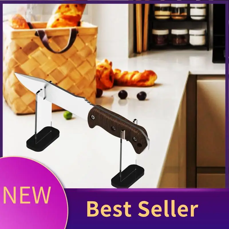 4Sets Knife Display Stand,Acrylic Knife Holder Collector,Single Knife Holder For Home Decor Easy To Use (Black Bottom)
4Sets Knife Display Stand,Acrylic Knife Holder Collector,Single Knife Holder For Home Decor Easy To Use (Black Bottom)