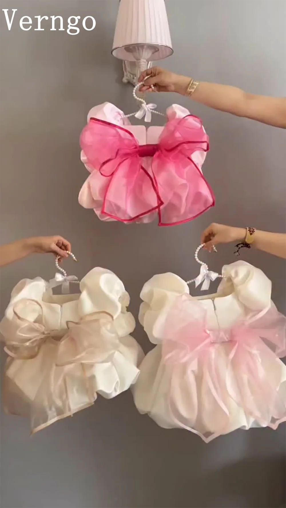 Verngo Colorful Birthday Party Dresses Square Collar A Line Ball Gown Bow Elegant Prom Party Dresses Kid Customized
Verngo Colorful Birthday Party Dresses Square Collar A Line Ball Gown Bow Elegant Prom Party Dresses Kid Customized