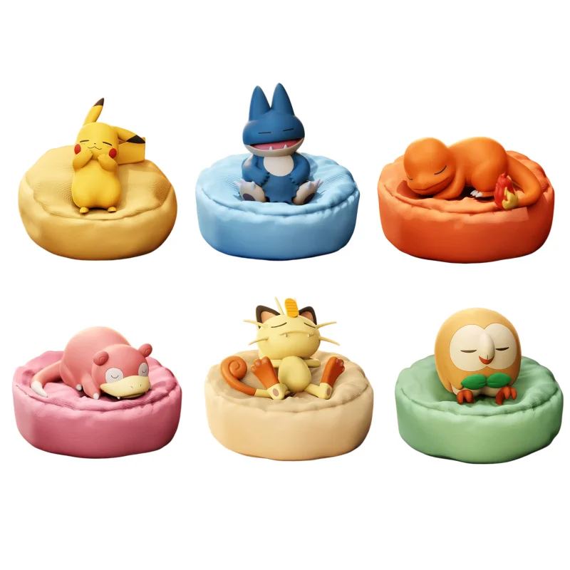 Pokemon Anime Action Figures Leisure Time Series Blind Box Sleeping Position Ornament Pikachu Meowth Rowlet Model Toys Gift
Pokemon Anime Action Figures Leisure Time Series Blind Box Sleeping Position Ornament Pikachu Meowth Rowlet Model Toys Gift