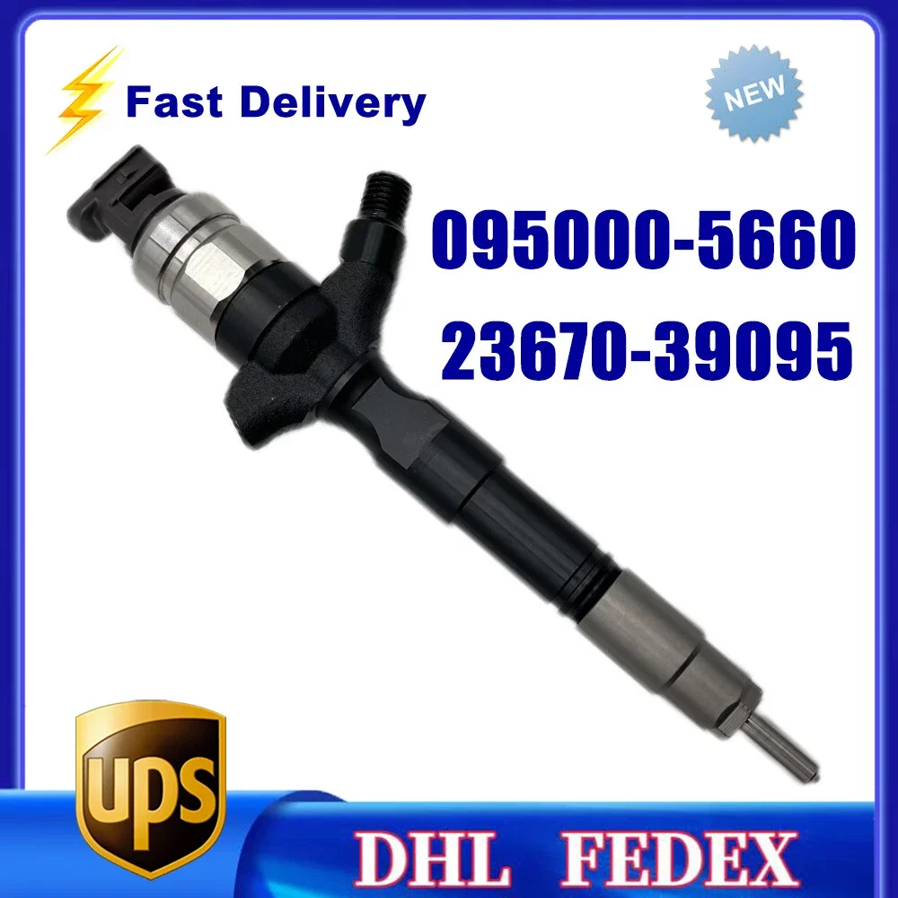 095000-5660 Common Rail Diesel Fuel Injector 23670-39095 Injector Assy Fuel for T/o-y/o-ta
095000-5660 Common Rail Diesel Fuel Injector 23670-39095 Injector Assy Fuel for T/o-y/o-ta