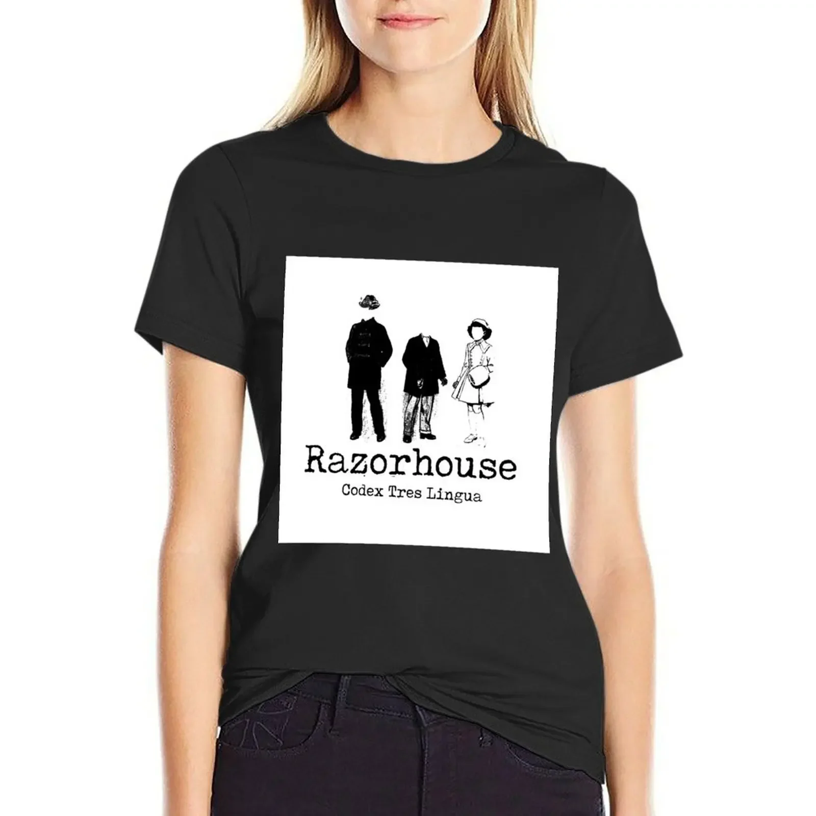 Razorhouse Codex Tres Lingua T-Shirt quick-drying summer clothes sports fans t shirt Women
Razorhouse Codex Tres Lingua T-Shirt quick-drying summer clothes sports fans t shirt Women