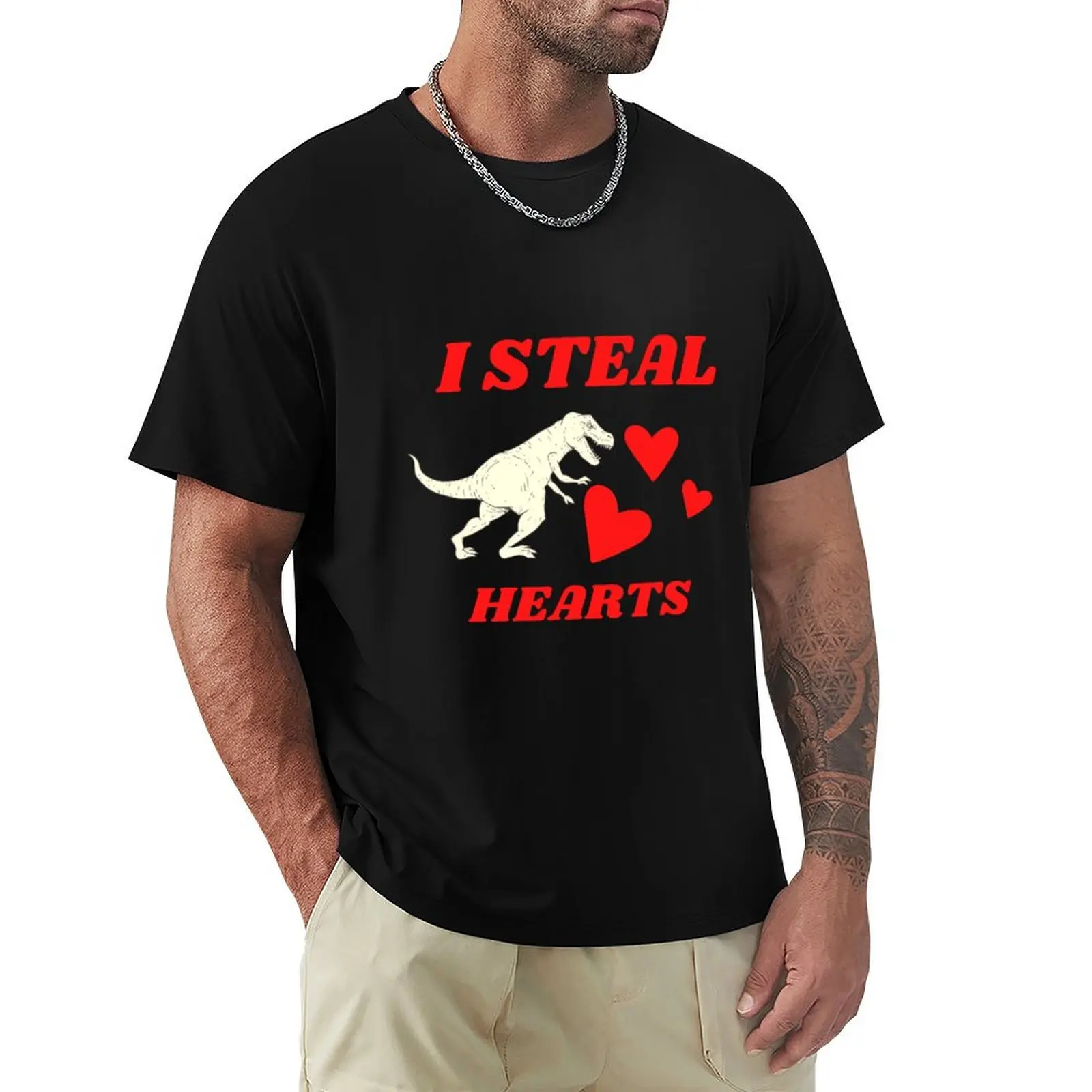 Boys Valentines Day Kids Dinosaur T rex Lover I Steal Hearts T-Shirt graphic shirts heavyweights mens t shirts top quality
Boys Valentines Day Kids Dinosaur T rex Lover I Steal Hearts T-Shirt graphic shirts heavyweights mens t shirts top quality