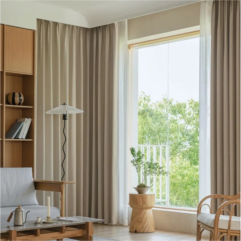 Новые бесшумные плотные шторы из хлопка и льна в средневековом стиле Maillard для гостиной, столовой, спальни, отделка
Новые бесшумные плотные шторы из хлопка и льна в средневековом стиле Maillard для гостиной, столовой, спальни, отделка