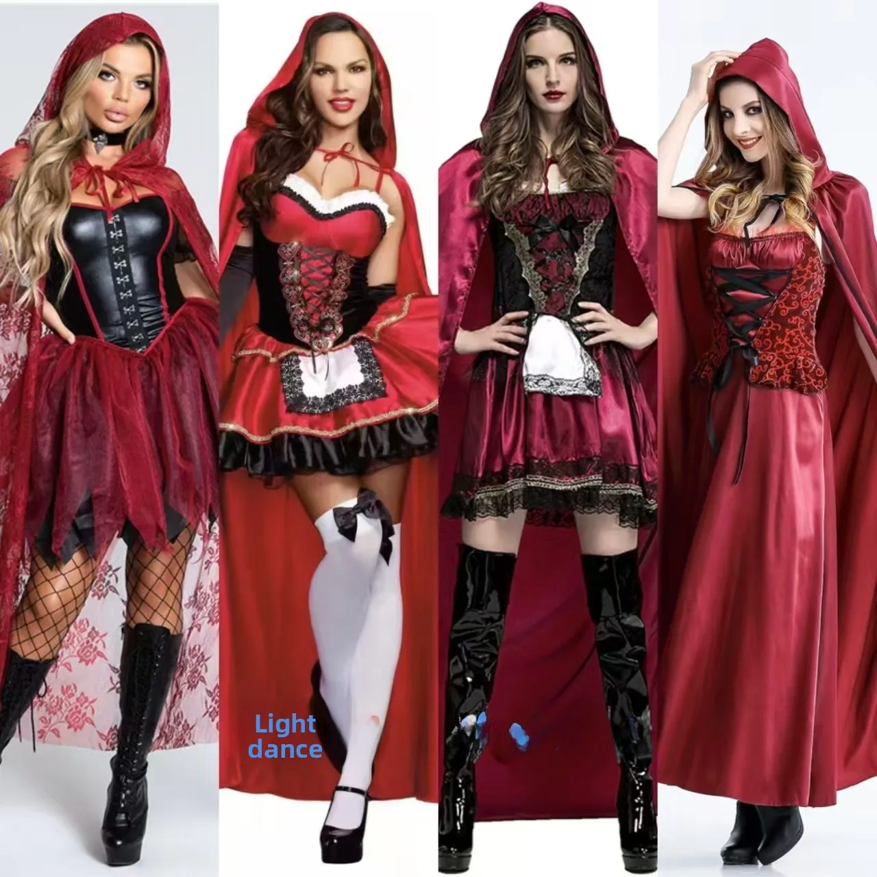 Princ Costume Long Skirt Cosplay loween Little Red Riding Hood Long Cloak Castle Queen Outfit Women's Traditional Clothing
Princ Costume Long Skirt Cosplay loween Little Red Riding Hood Long Cloak Castle Queen Outfit Women's Traditional Clothing