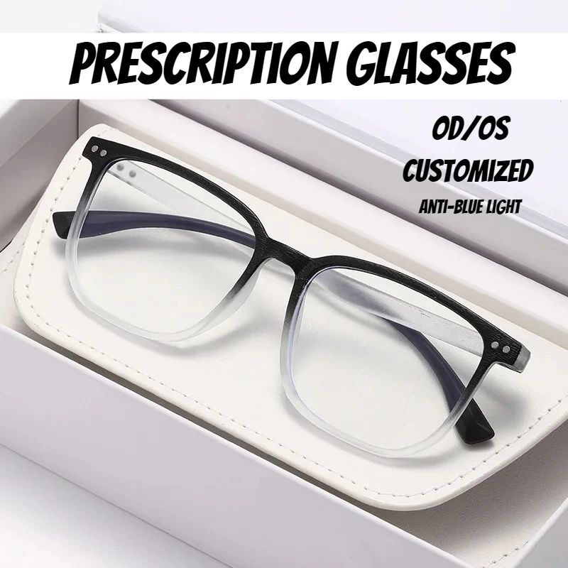 Unisex Retro Square Frame Customized Prescription Glasses New Fashion Optical Lenses HD Anti Blue Light Glasses Customized
Unisex Retro Square Frame Customized Prescription Glasses New Fashion Optical Lenses HD Anti Blue Light Glasses Customized