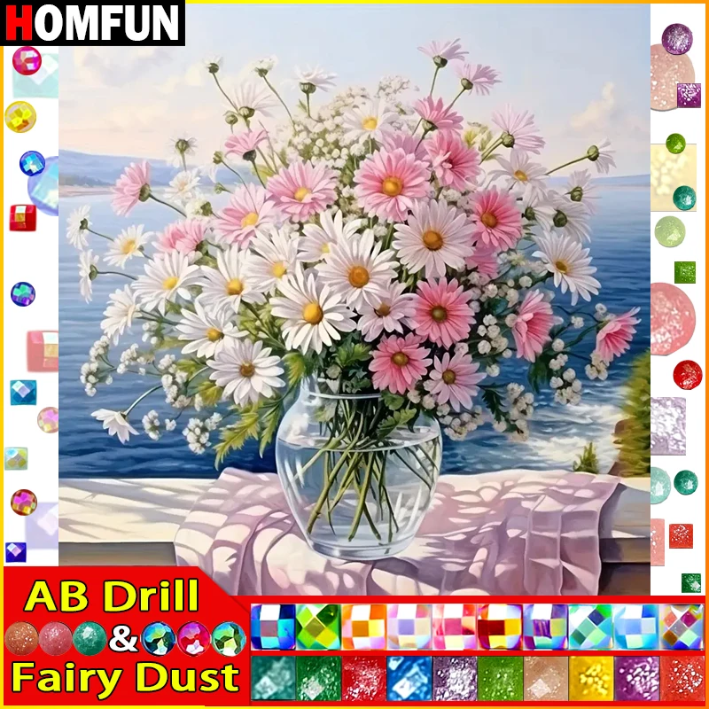Алмазная живопись HOMFUN с феями пыли AB, полное квадратное/Круглое сверло 5D «сделай сам», «Цветочная Хризантема», вышивка стразами, семейный Декор
Алмазная живопись HOMFUN с феями пыли AB, полное квадратное/Круглое сверло 5D «сделай сам», «Цветочная Хризантема», вышивка стразами, семейный Декор