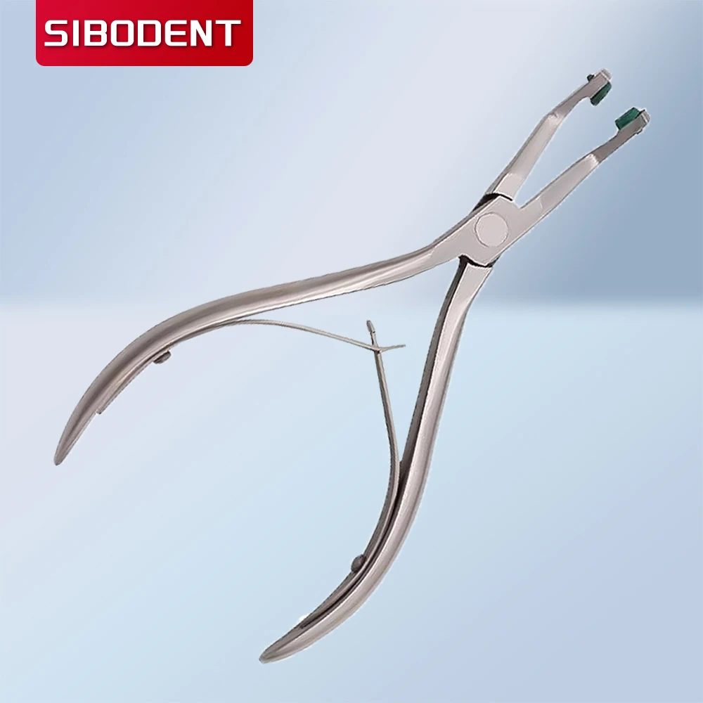 Alicates de quitar coronas, pinzas ortodónticas. Herramientas odontológicas para coronas temporales de acero inoxidable
Alicates de quitar coronas, pinzas ortodónticas. Herramientas odontológicas para coronas temporales de acero inoxidable