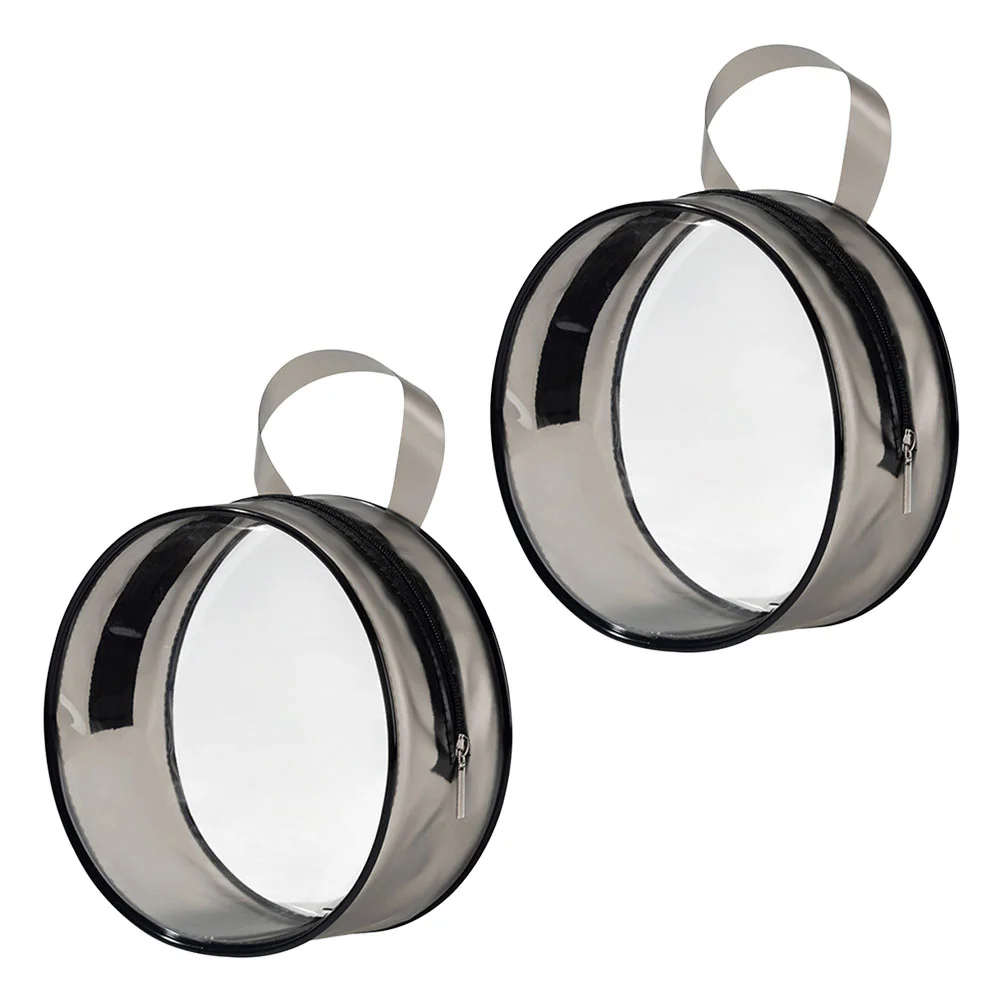 2 Pcs Round Bag Storage Bags for Clothes Large Capacity Makeup Mini Portable Travel Pvc Miss
2 Pcs Round Bag Storage Bags for Clothes Large Capacity Makeup Mini Portable Travel Pvc Miss