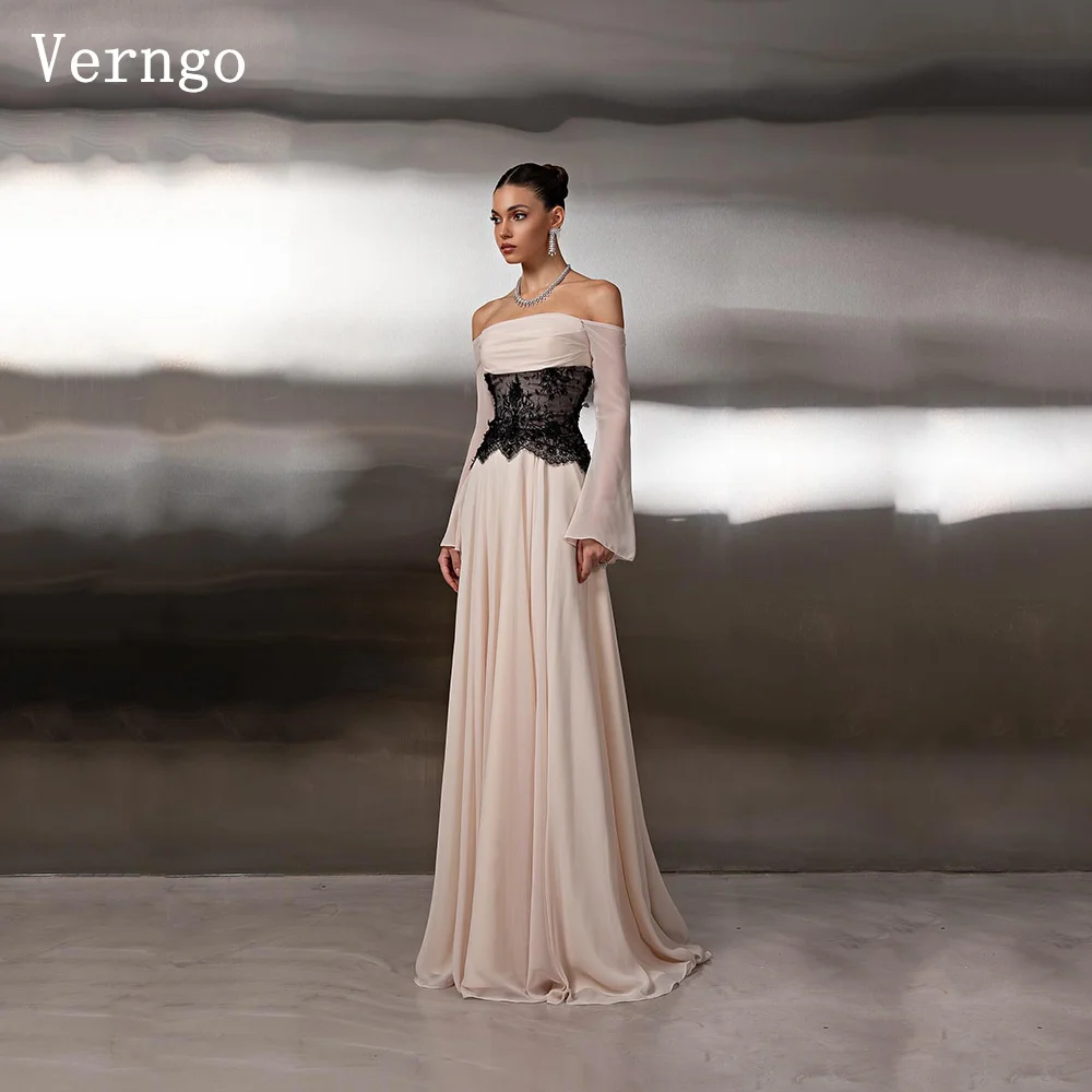 Verngo шифоновое вечернее платье цвета слоновой кости с открытыми плечами и длинными рукавами, торжественное платье, элегантное платье для выпускного вечера в Аравии по индивидуальному заказу
Verngo шифоновое вечернее платье цвета слоновой кости с открытыми плечами и длинными рукавами, торжественное платье, элегантное платье для выпускного вечера в Аравии по индивидуальному заказу