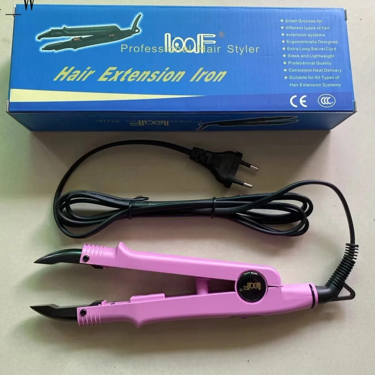 Professional Hair Extension Fusion Iron Heat Connector Wand Iron Melting Tool JR-611 A/B/C tip
Professional Hair Extension Fusion Iron Heat Connector Wand Iron Melting Tool JR-611 A/B/C tip