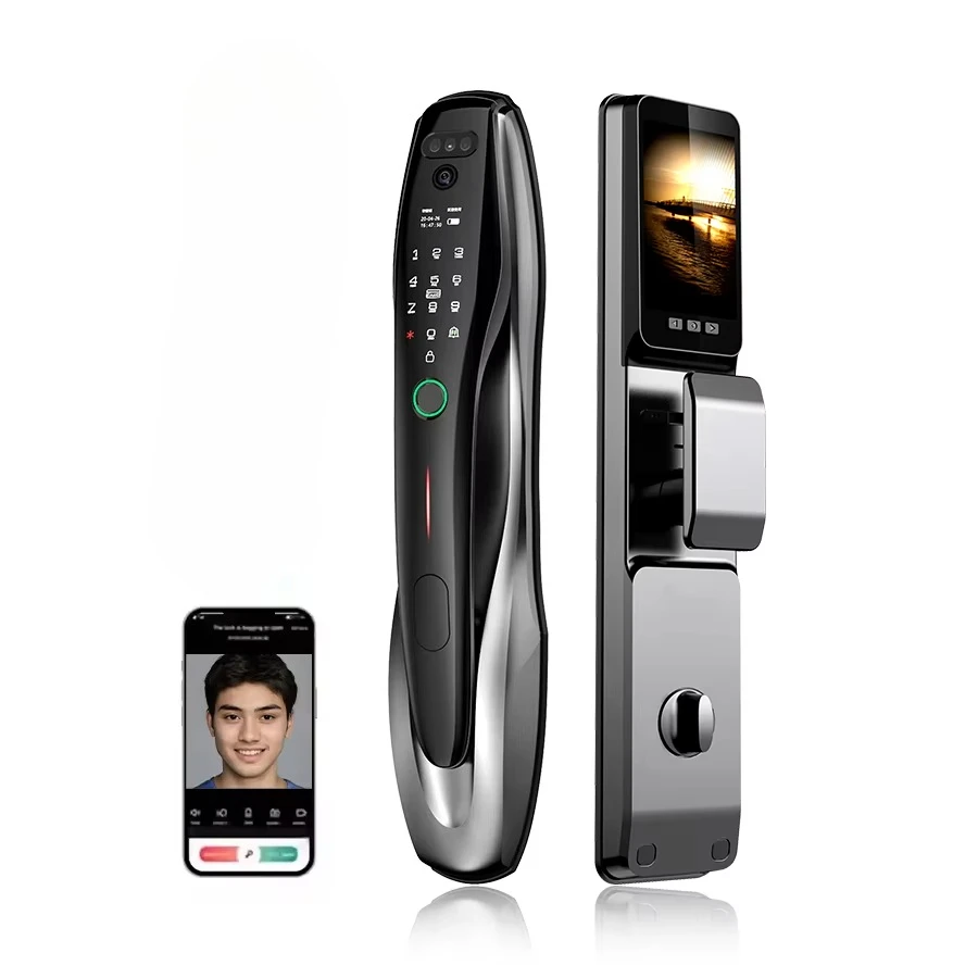 Video Intercom Smart Lock Automatic Biometric Lock Wifi App Combination Home Security Fingerprint Lock
Video Intercom Smart Lock Automatic Biometric Lock Wifi App Combination Home Security Fingerprint Lock