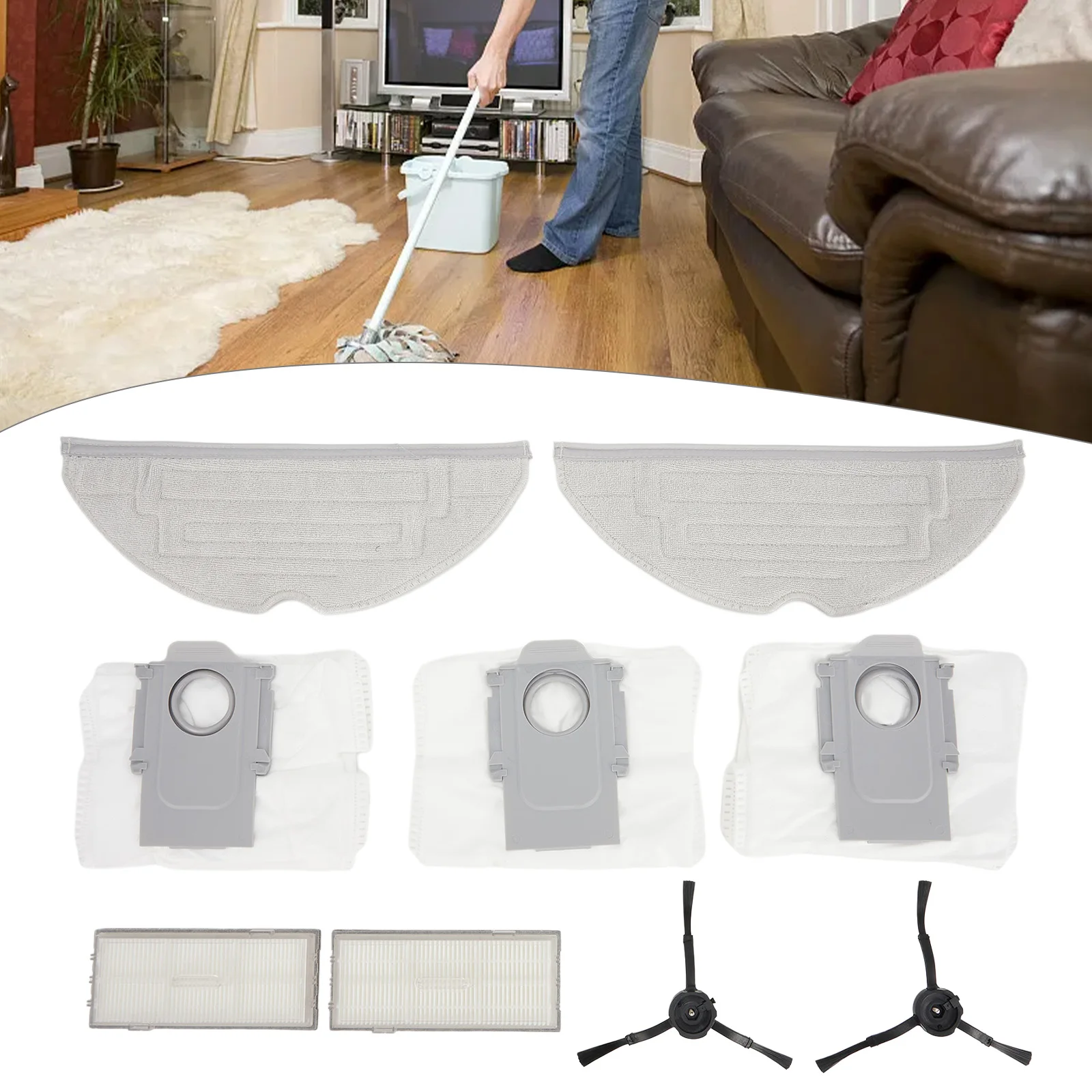 Cleaning Household Supplies Dust Bag Kit Mop Pads S8 Pro Ultra Side Brush Filter Vacuum Accessories Vacuum Roller
Cleaning Household Supplies Dust Bag Kit Mop Pads S8 Pro Ultra Side Brush Filter Vacuum Accessories Vacuum Roller