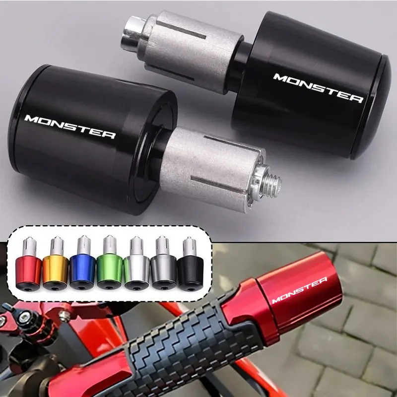 Motorcycle Handle Bar Ends Weight Handlebar Grips Cap Accessories For Ducati Monster 937 950 SP Monster 821 1200 S 696 795 797
Motorcycle Handle Bar Ends Weight Handlebar Grips Cap Accessories For Ducati Monster 937 950 SP Monster 821 1200 S 696 795 797