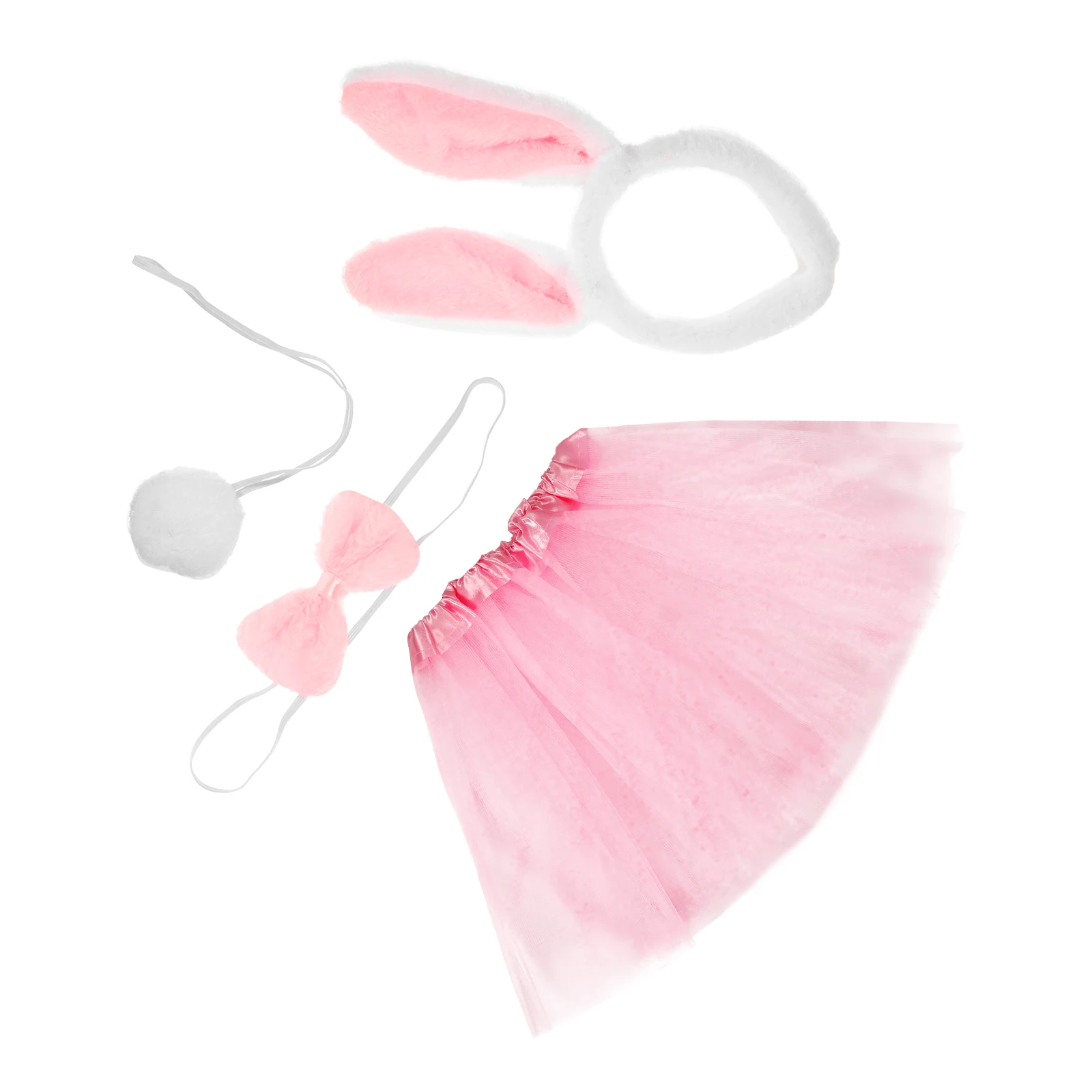 4pcs Kids Rabbit Headdress Mesh Skirt Set Toddler Girl Bunny Outfit Tulle Skirt Comfortable Easy Wash Party Easter
4pcs Kids Rabbit Headdress Mesh Skirt Set Toddler Girl Bunny Outfit Tulle Skirt Comfortable Easy Wash Party Easter