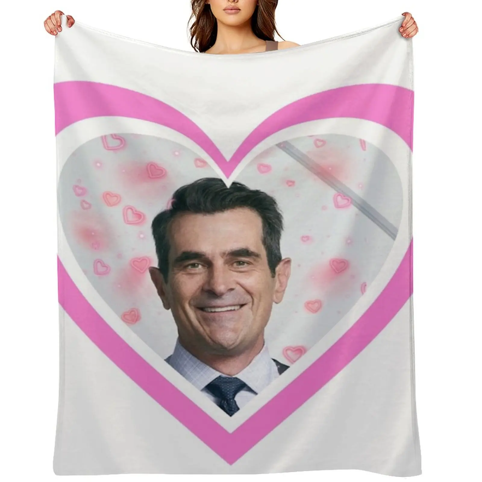 Modern family: Phil Dunphy heart Throw Blanket christmas decoration Decorative Sofa Designers Large Blankets
Modern family: Phil Dunphy heart Throw Blanket christmas decoration Decorative Sofa Designers Large Blankets
