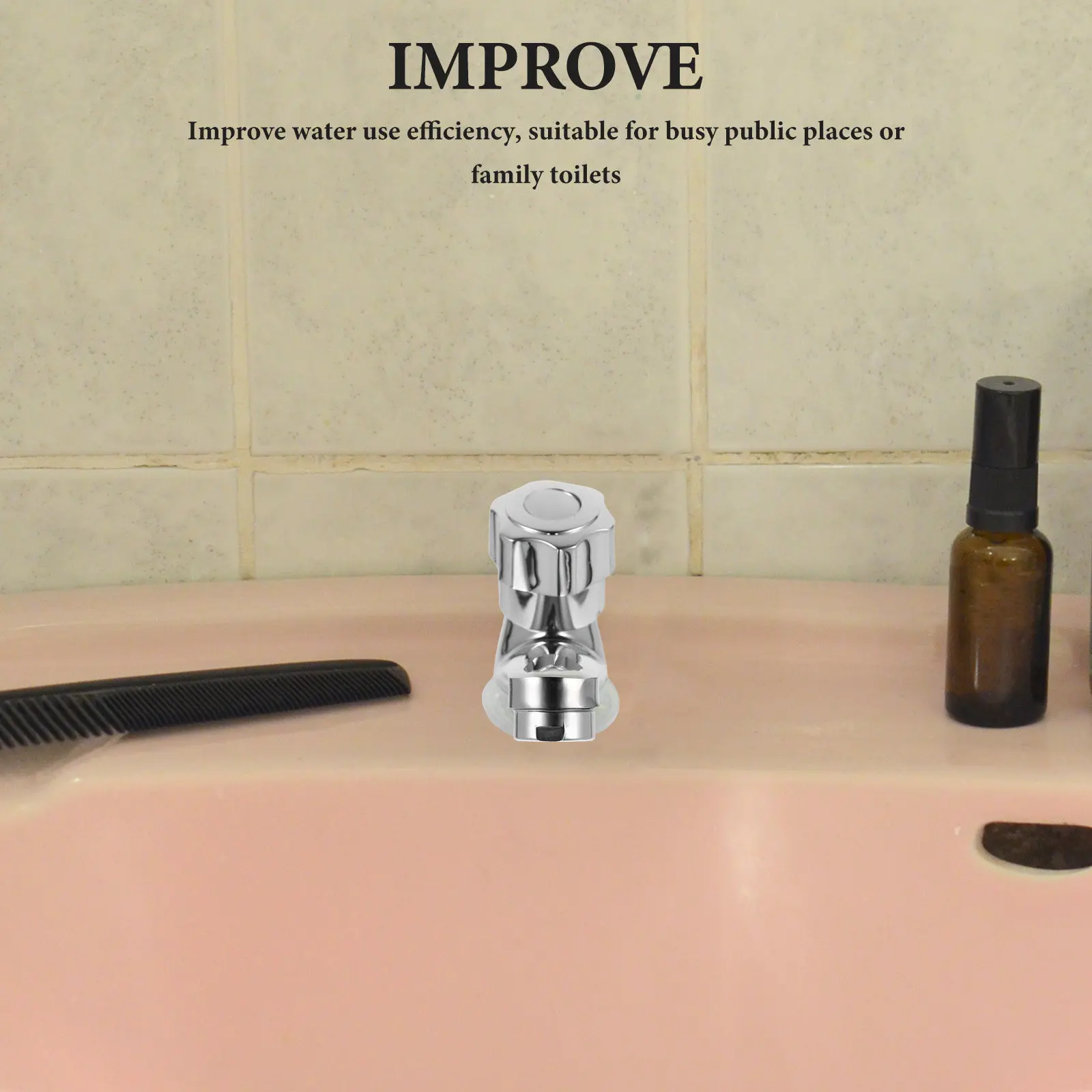 Single Hole Cold Water Faucet Alloy Quick for Bathroom Sink Durable Space Saving Home Basin Accessory
Single Hole Cold Water Faucet Alloy Quick for Bathroom Sink Durable Space Saving Home Basin Accessory