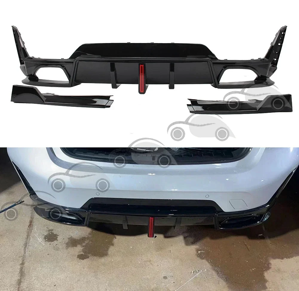 Rear Bumper LED Tail Diffuser Lip Spoiler For BMW 3 Series G20 2023+ Glossy Black
Rear Bumper LED Tail Diffuser Lip Spoiler For BMW 3 Series G20 2023+ Glossy Black