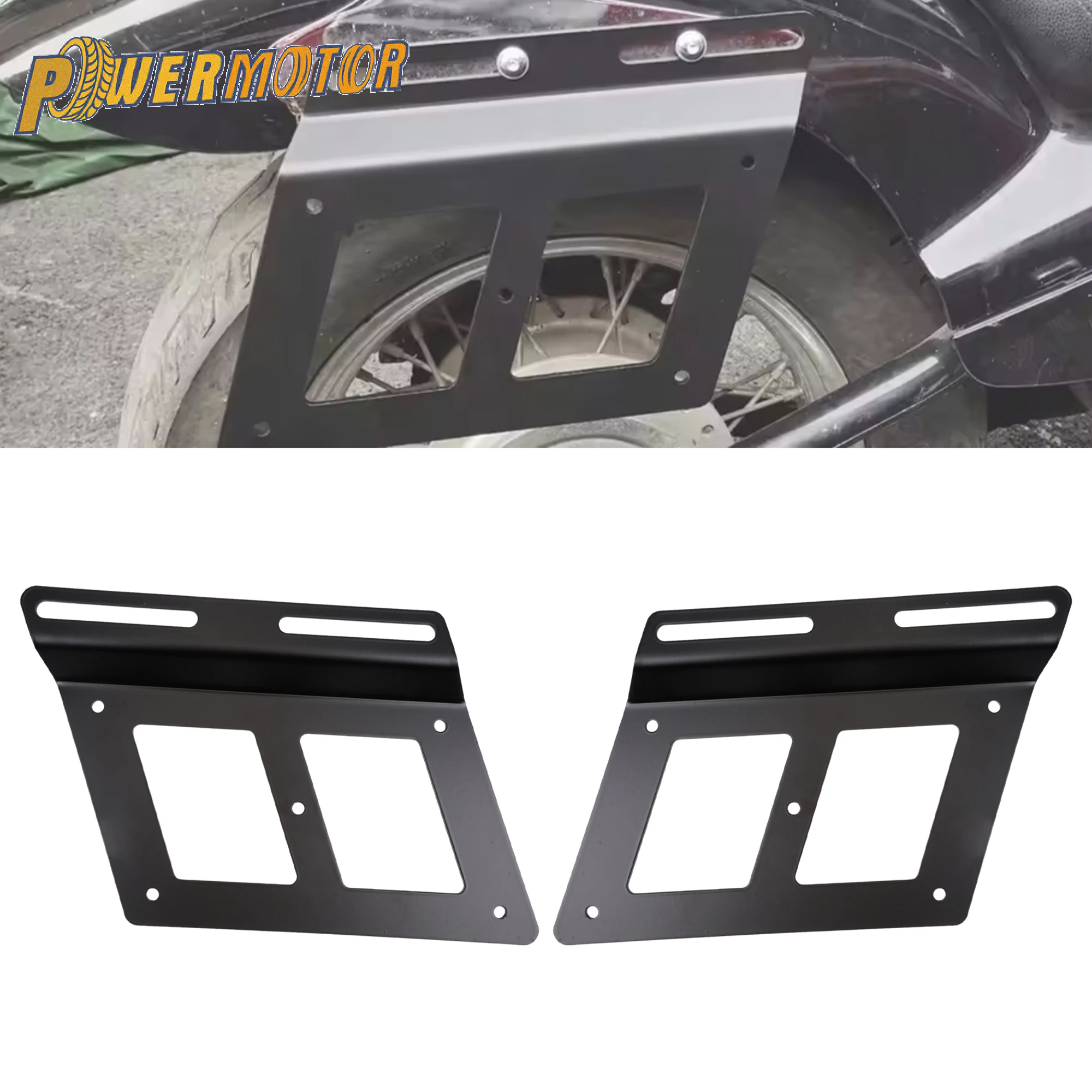 Motorcycle Universal Saddlebag Mount Support Brackets Forr Harley Honda Yamaha Kawasaki Cruiser Bobber Modification Parts
Motorcycle Universal Saddlebag Mount Support Brackets Forr Harley Honda Yamaha Kawasaki Cruiser Bobber Modification Parts
