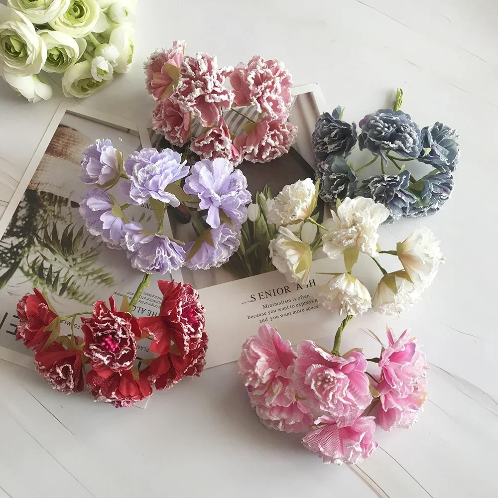 6 Pieces Mini Rose Artificial Flower Bouquets Wedding Home Decor DIY Handmade Gift Box Wreath Scrapbooking Flowers
6 Pieces Mini Rose Artificial Flower Bouquets Wedding Home Decor DIY Handmade Gift Box Wreath Scrapbooking Flowers