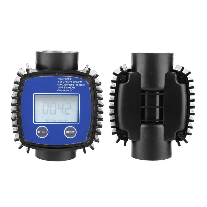 DLXY Turbine Oil Fuel Flow Meter K25 Water Flow Meter LCD Flow Meter Pipeline Liquid Flow Meter Sensors 2.3-3.3V-B Blue
DLXY Turbine Oil Fuel Flow Meter K25 Water Flow Meter LCD Flow Meter Pipeline Liquid Flow Meter Sensors 2.3-3.3V-B Blue