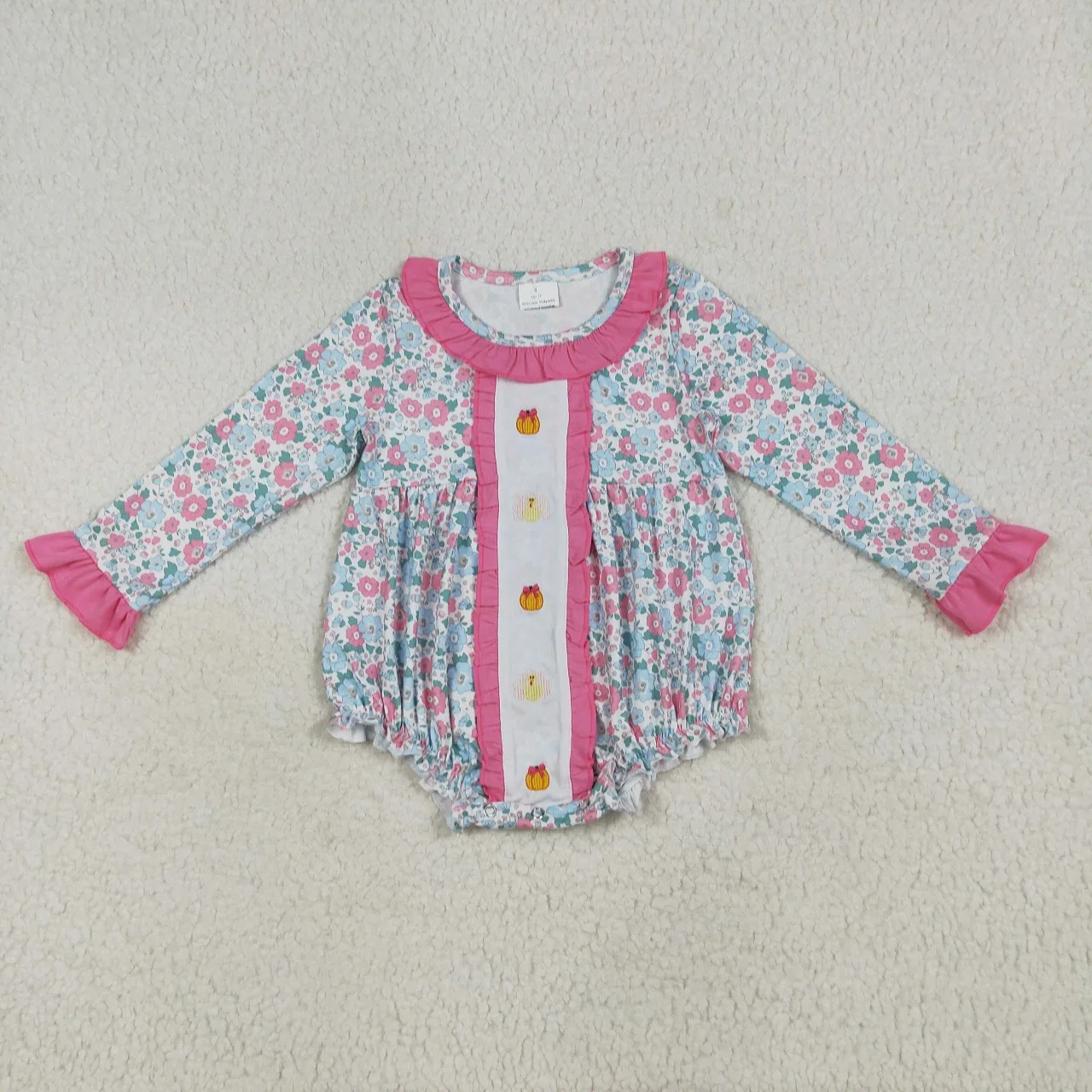 Wholesale Toddler Thanksgiving Baby Girl Children Embroidery turkey Pumpkins Bows Floral Romper Newborn Ruffle Coverall Bodysuit
Wholesale Toddler Thanksgiving Baby Girl Children Embroidery turkey Pumpkins Bows Floral Romper Newborn Ruffle Coverall Bodysuit