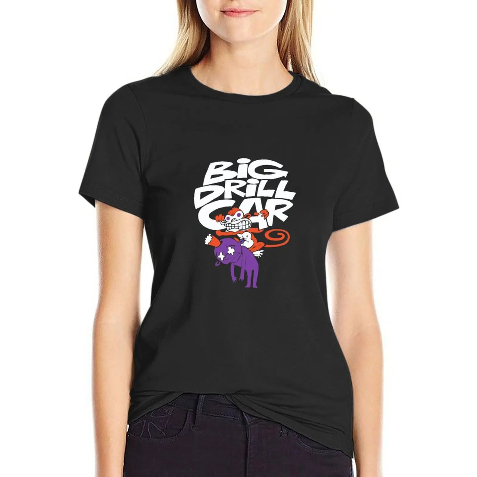 Big Monkey Car T-Shirt sublime funny funnys heavyweights summer blouses woman 2025
Big Monkey Car T-Shirt sublime funny funnys heavyweights summer blouses woman 2025