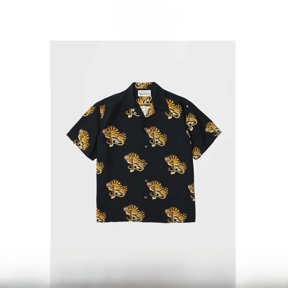 Humans Mades Summer Tiger Pattern ort Sve Hawaii irt Свободный крой Молодежная трендовая коллекция весна-осень-зима 00 Бренд
Humans Mades Summer Tiger Pattern ort Sve Hawaii irt Свободный крой Молодежная трендовая коллекция весна-осень-зима 00 Бренд