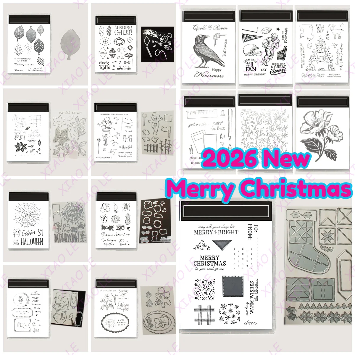 Merry Christmas Happy Birthday New Metal Cutting Dies For DIY Scrapbooking Paper Card Making Decorative Handcraft Photo Album
Merry Christmas Happy Birthday New Metal Cutting Dies For DIY Scrapbooking Paper Card Making Decorative Handcraft Photo Album