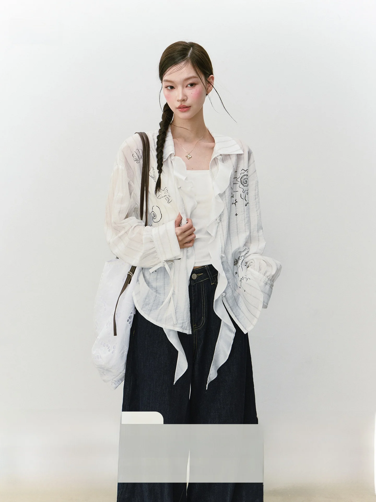 Iceeyy Casual Long Sve Women's irt Versatile Loose Fit Sun Protection Ocean Sle Detachable Straps Tie Dye Striped
Iceeyy Casual Long Sve Women's irt Versatile Loose Fit Sun Protection Ocean Sle Detachable Straps Tie Dye Striped