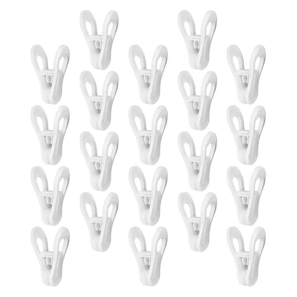 30 pcs Plastic Clothespins Large Clips Windproof Quilt Holder Pegs Hanger Baby Clothesline Dry Pegs Clamps
30 pcs Plastic Clothespins Large Clips Windproof Quilt Holder Pegs Hanger Baby Clothesline Dry Pegs Clamps