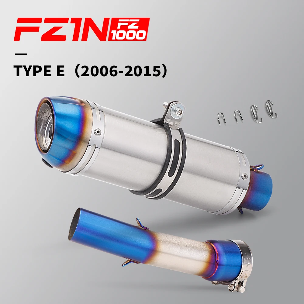 Slip On Motorcycle Escape Muffler For FZ1 N S F FZAER FZ1N FZ1000 ZX1000 2005-2016 Exhaust Middle Link Pipe
Slip On Motorcycle Escape Muffler For FZ1 N S F FZAER FZ1N FZ1000 ZX1000 2005-2016 Exhaust Middle Link Pipe