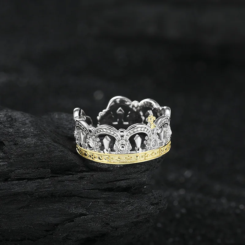 Fashion 925 Sterling Silver Crown Adjustable Rings For Women Wedding Engagement Luxury Jewelry Dropshipping
Fashion 925 Sterling Silver Crown Adjustable Rings For Women Wedding Engagement Luxury Jewelry Dropshipping