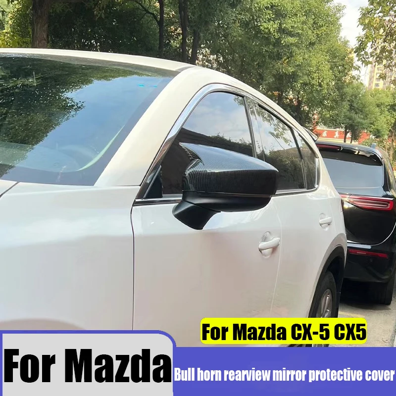 ABS modified cow horn rearview mirror decorative cover car exterior decoration modification parts For Mazda CX-5 CX5 2017-2025
ABS modified cow horn rearview mirror decorative cover car exterior decoration modification parts For Mazda CX-5 CX5 2017-2025