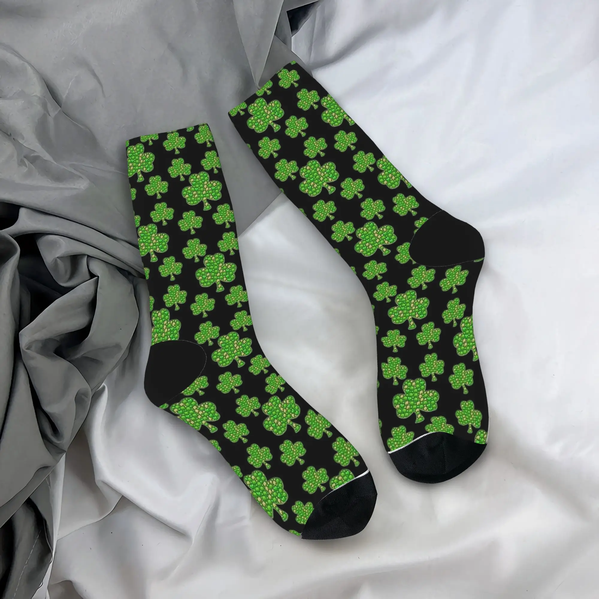 Happy St Patricks Day Shamrock Socks Winter Stockings Funny Men Quality Socks Custom Skateboard Non-Slip Socks
Happy St Patricks Day Shamrock Socks Winter Stockings Funny Men Quality Socks Custom Skateboard Non-Slip Socks