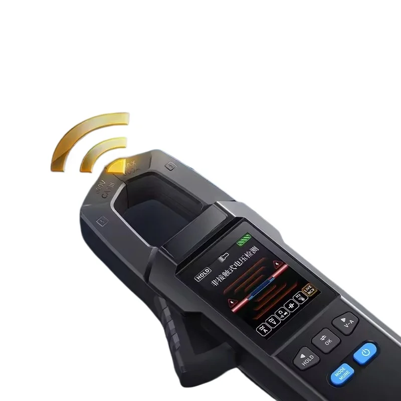 10000 Counts USB Rechargeable Digital Clamp Meter 600A DC AC Current NCV Amperimetric Multimeter Electrician Tool
10000 Counts USB Rechargeable Digital Clamp Meter 600A DC AC Current NCV Amperimetric Multimeter Electrician Tool