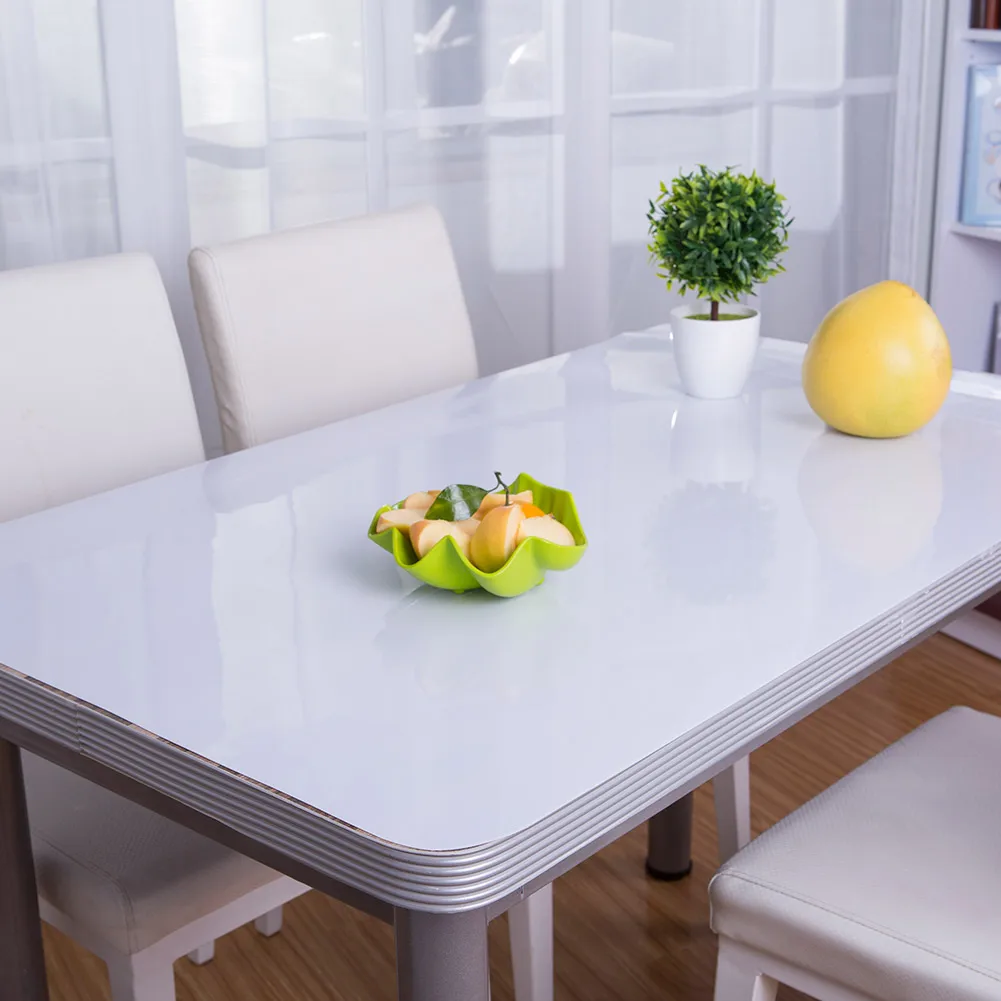 PVC Transparency Waterproof Heat Insulated Pad Kitchen Dinning Table Mat Cloth Transparency Table Protector
PVC Transparency Waterproof Heat Insulated Pad Kitchen Dinning Table Mat Cloth Transparency Table Protector